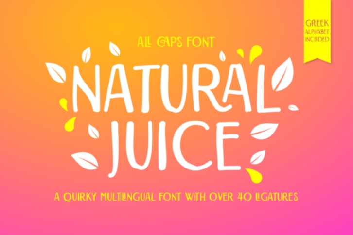 Natural Juice Font Download