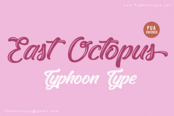 East Octopus Font Download