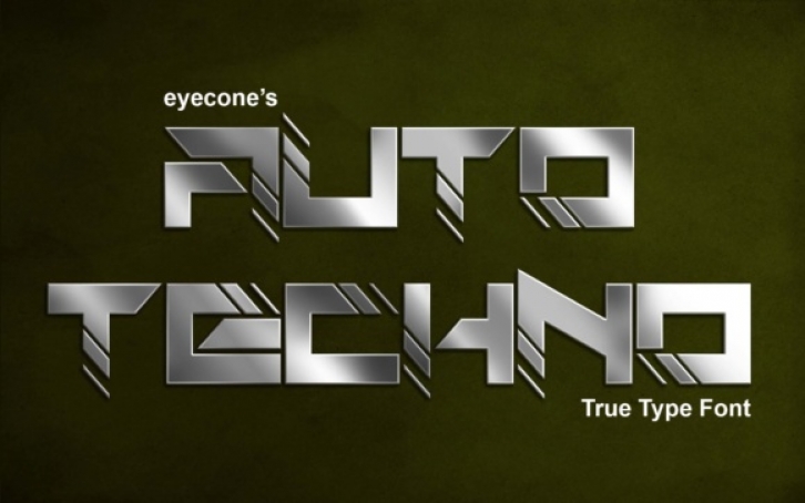 Auto Techno Font Download