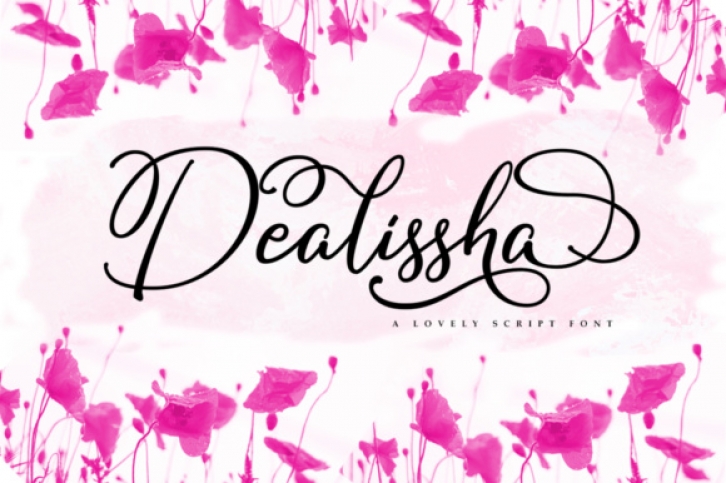 Dealissha Script Font Download