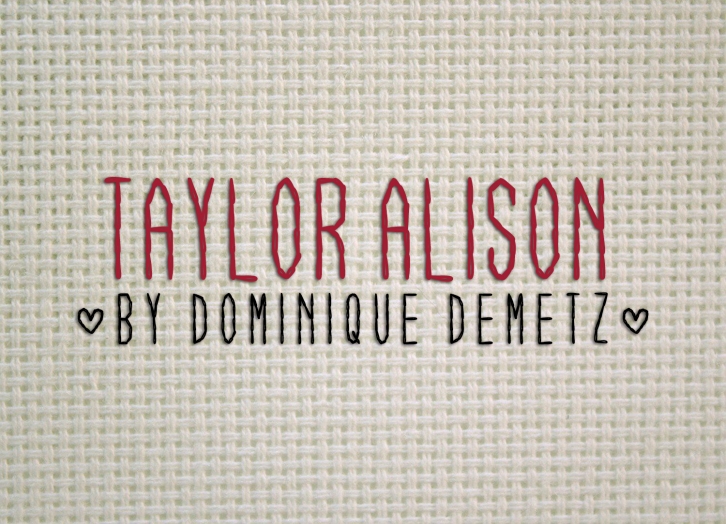 Taylor Alison Font Download