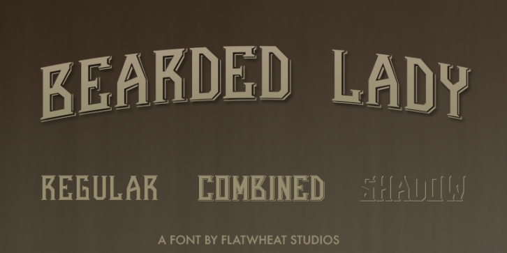 Bearded Lady Font Download