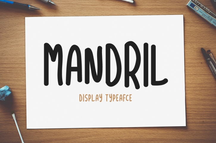 Mandril Font Download