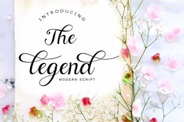 The legend Font Download