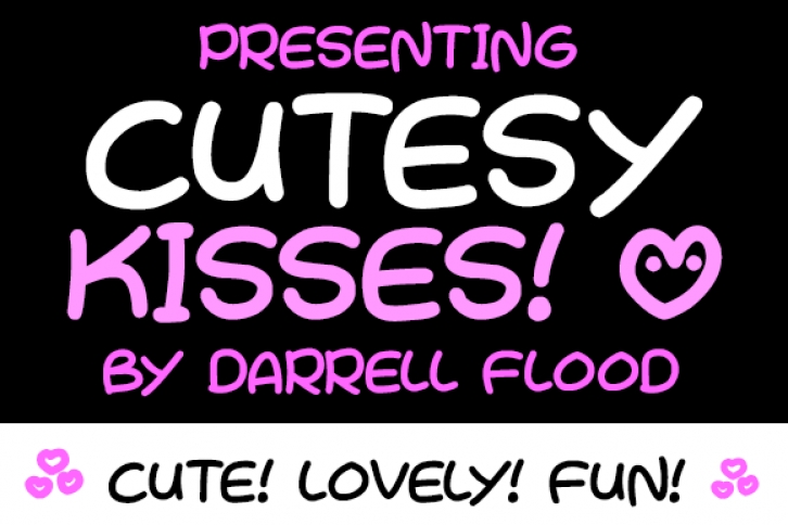 Cutesy Kisses Font Download