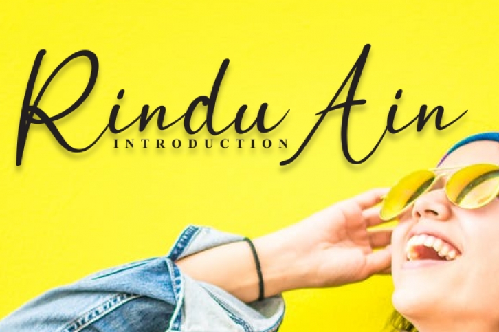 Rindu Ain Font Download