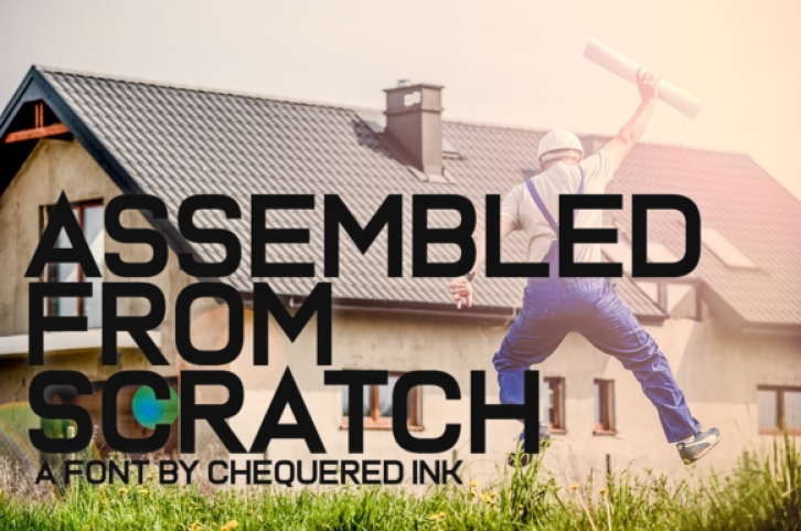 Assembled From Scratch Font Download