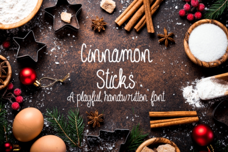 Cinnamon Sticks Font Download
