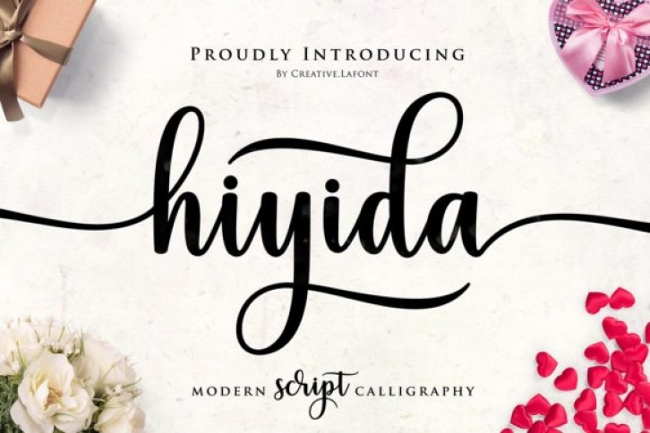 Hiyida Script Font Download