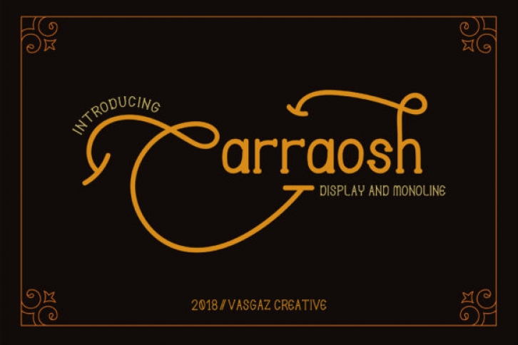 Carraosh Font Download