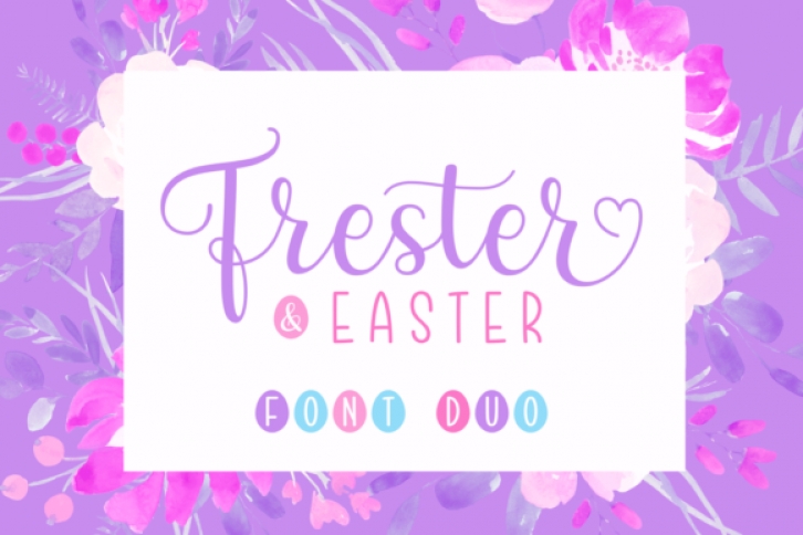 Frester & Easter Duo Font Download