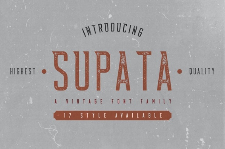 Supata Family Font Download