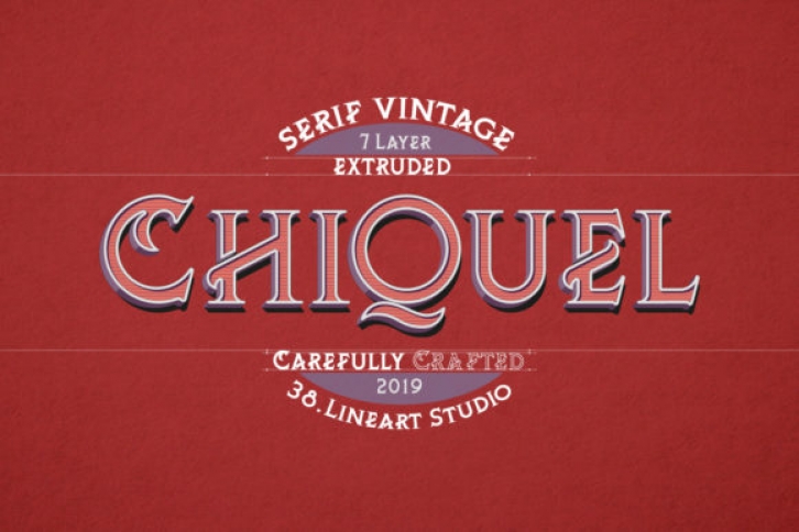 ChiQuel Serif Vintage Font Download