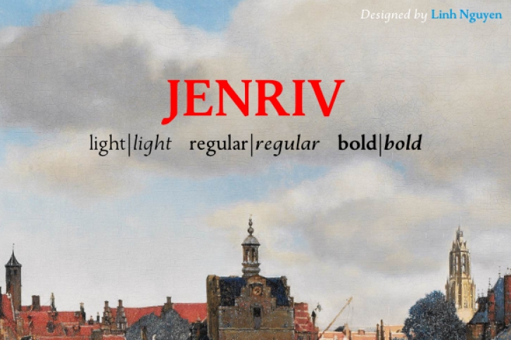 Jenriv Font Download