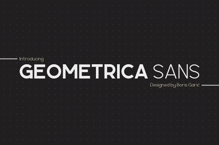 Geometrica Sans Font Download