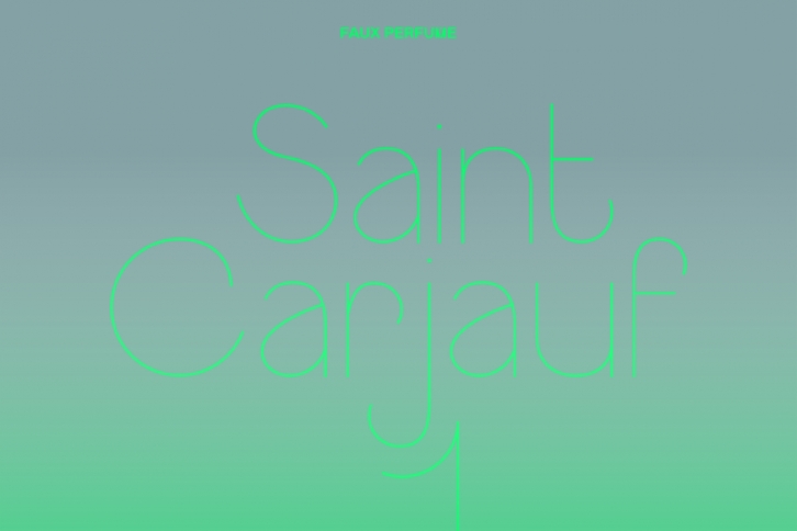 Saint Carjauf Font Download