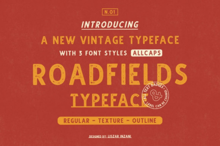 Roadfields Font Download