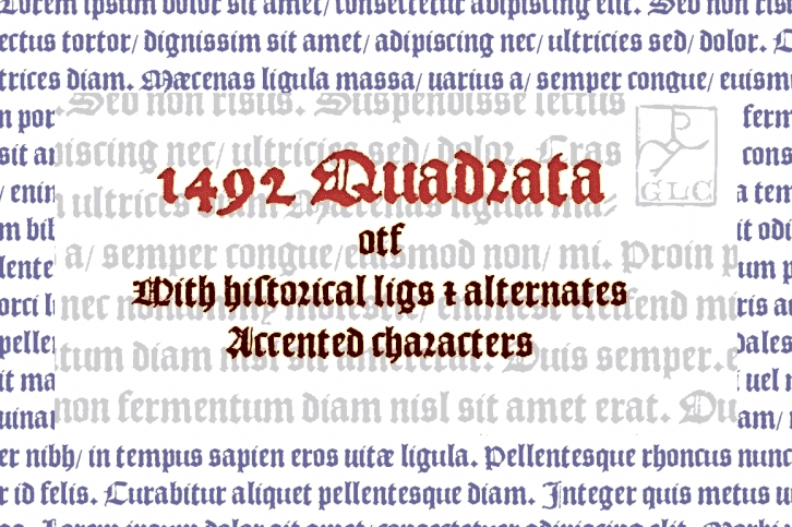 1492 Quandrata Font Download