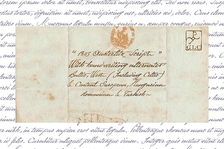 1805 Austerlitz Script Font Download