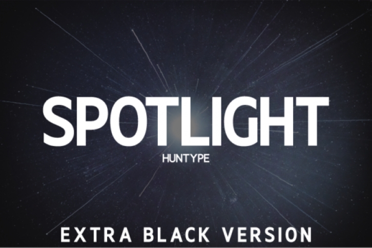 Spotlight Extra Black Font Download