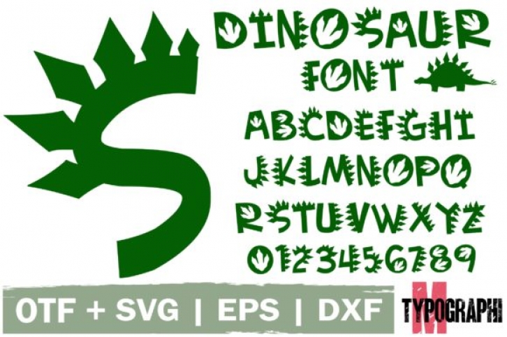 Dinosaur Font Download