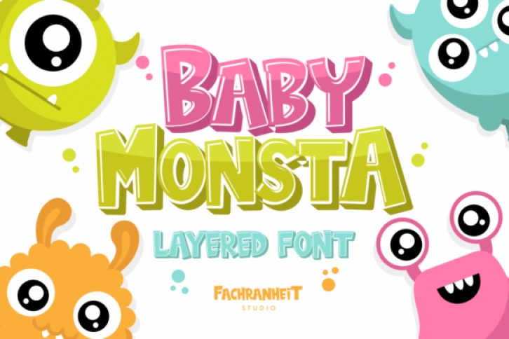 Baby Monsta Font Download