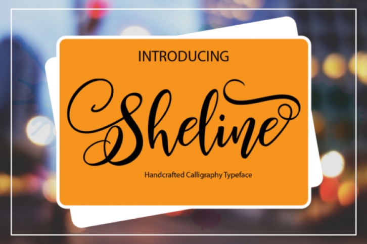 Sheline Font Download