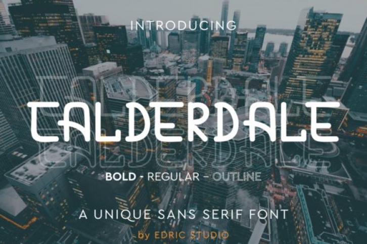 Calderdale Font Download