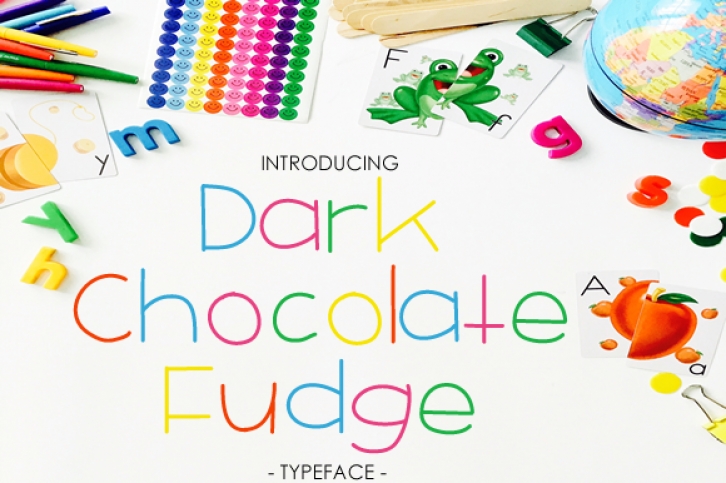 Dark Chocolate Fudge Font Download