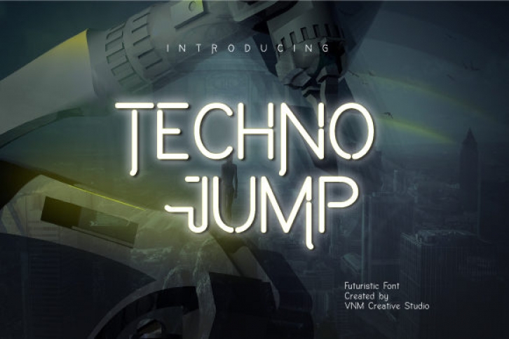 Techno Jump Font Download