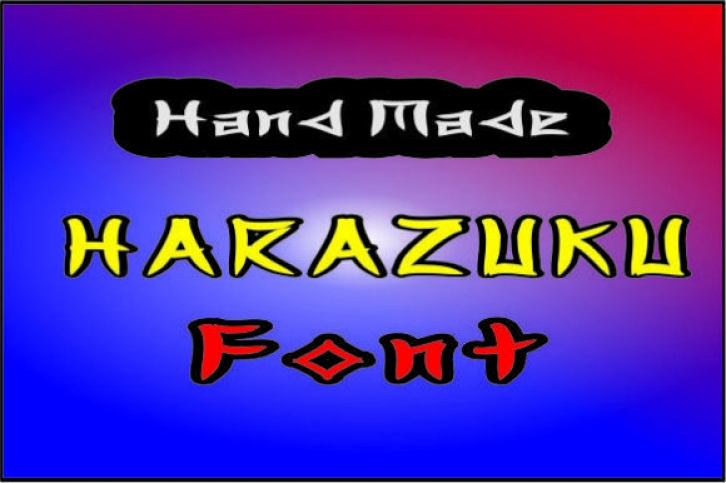 Harazuku Font Download