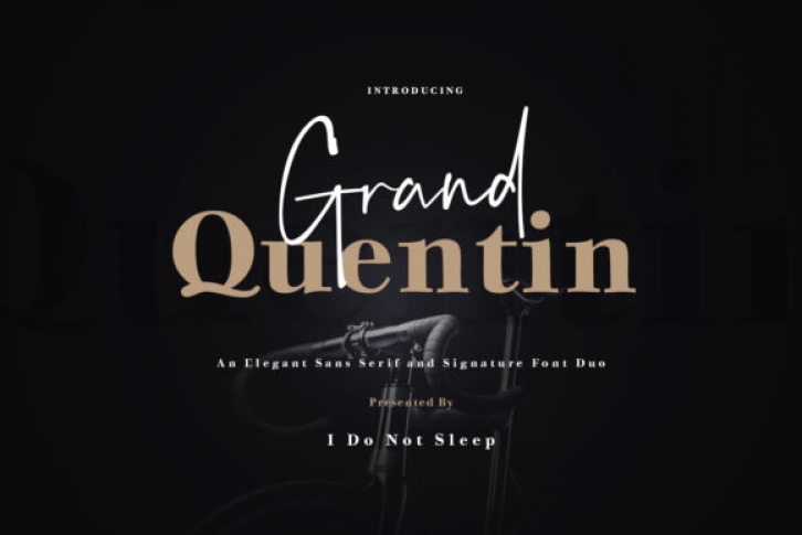 Grand Quentin Duo Font Download