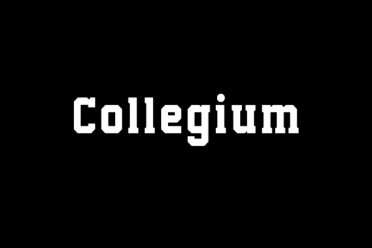 Collegium Font Download