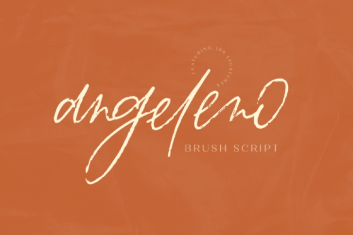 Angeleno Brush Font Download