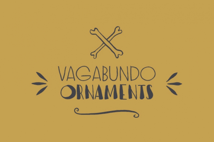 Vagabundo Ornaments Font Download