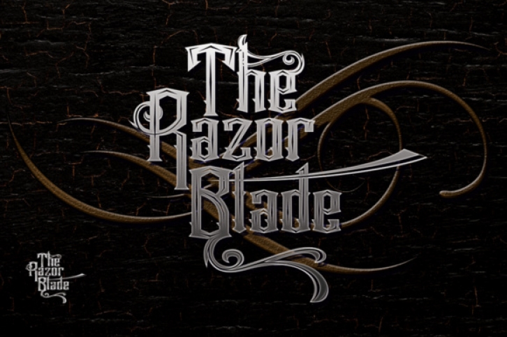 The Razor Blade Font Download