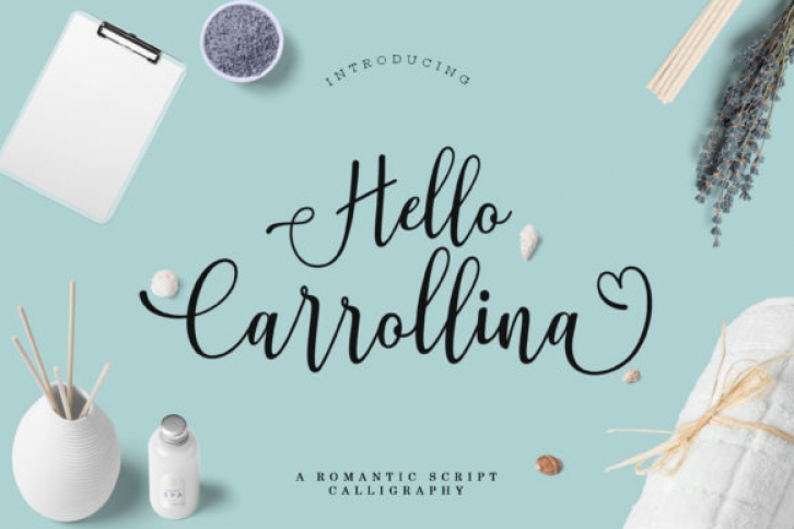 Hello Carrollina Font Download