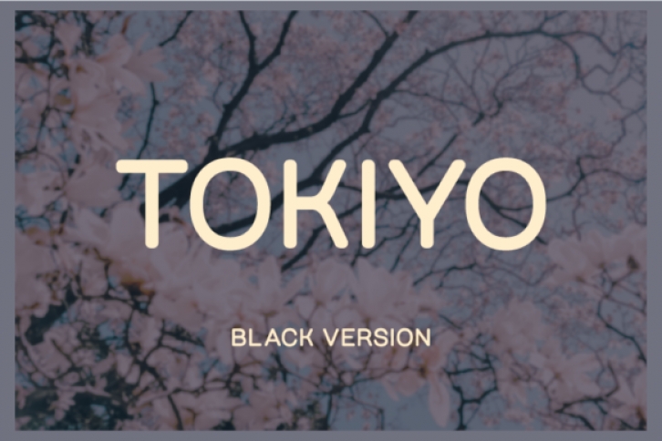 Tokiyo Black Font Download