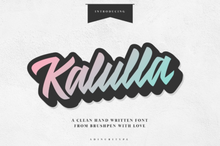 Kalulla Font Download