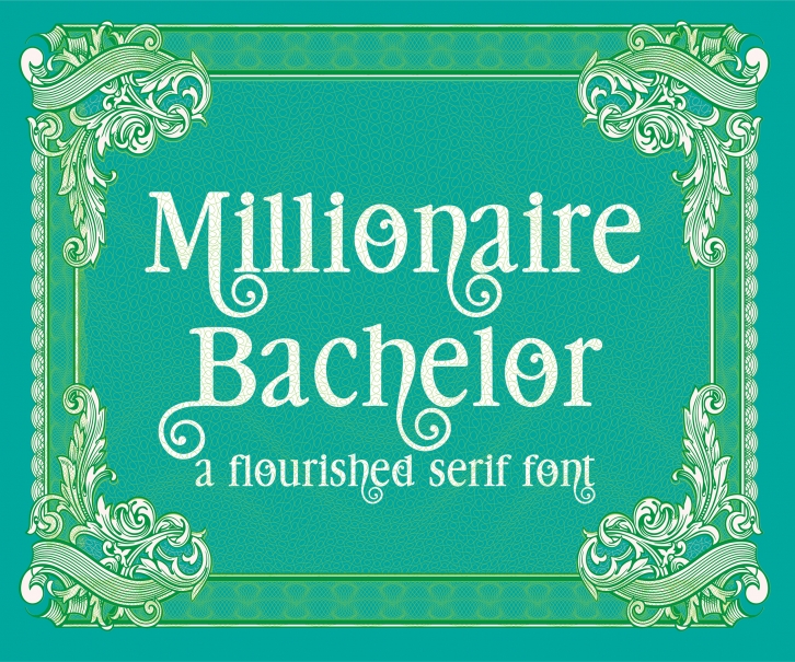 Millionaire Bachelor Font Download