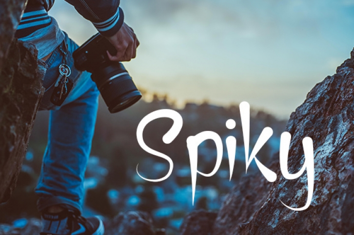 Spiky Font Download