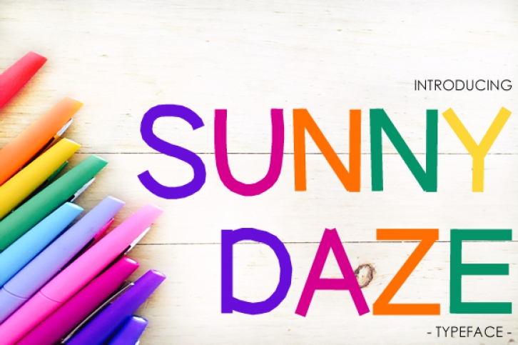 Sunny Daze Font Download