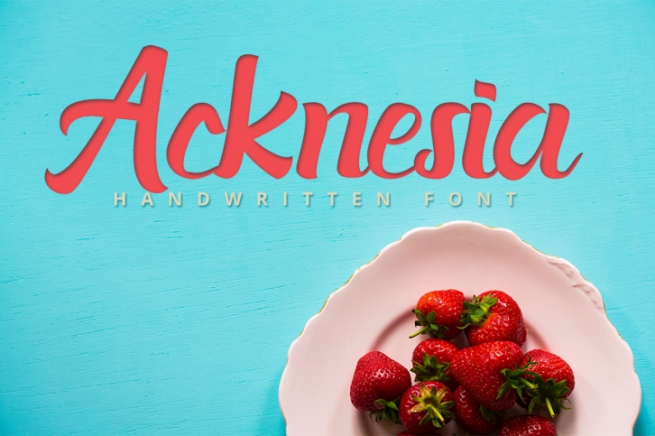 Acknesia Font Download