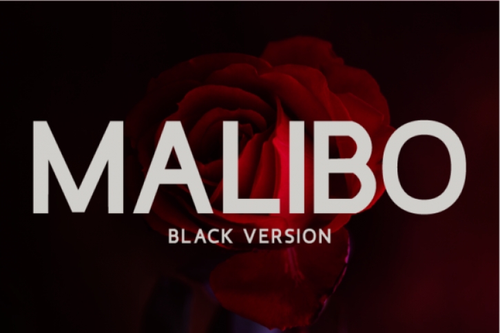 Malibo Black Font Download