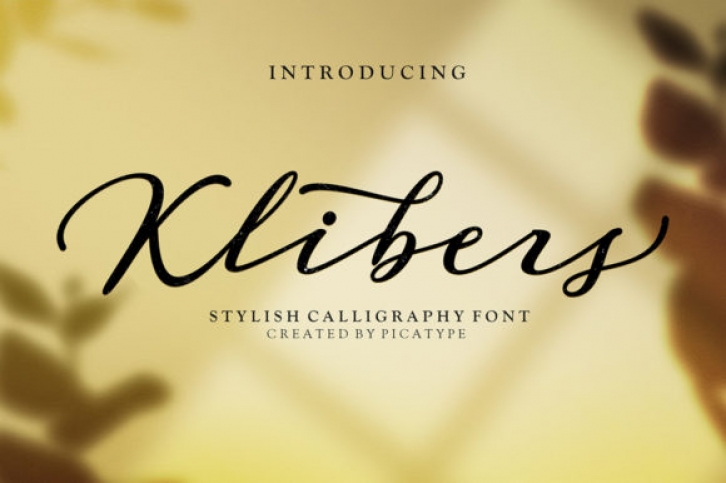 Klibers Font Download