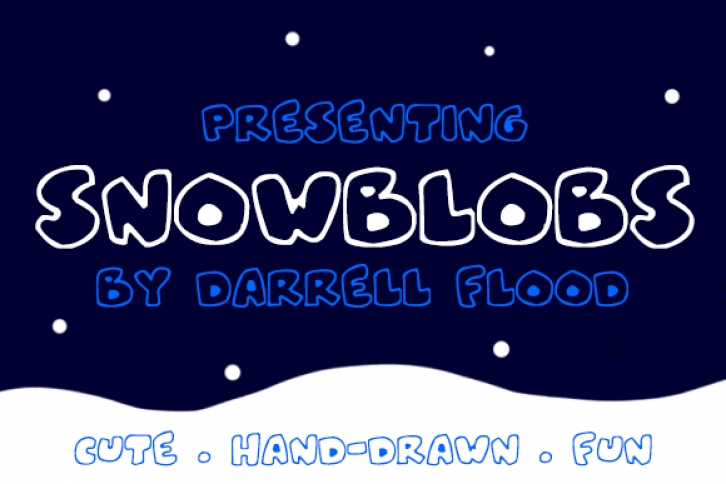 Snowblobs Font Download