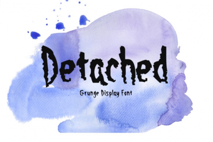 Detached Font Download