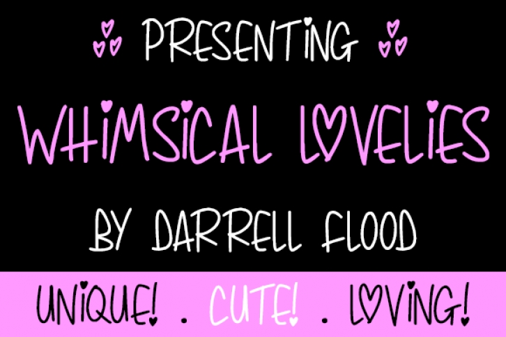 Whimsical Lovelies Font Download