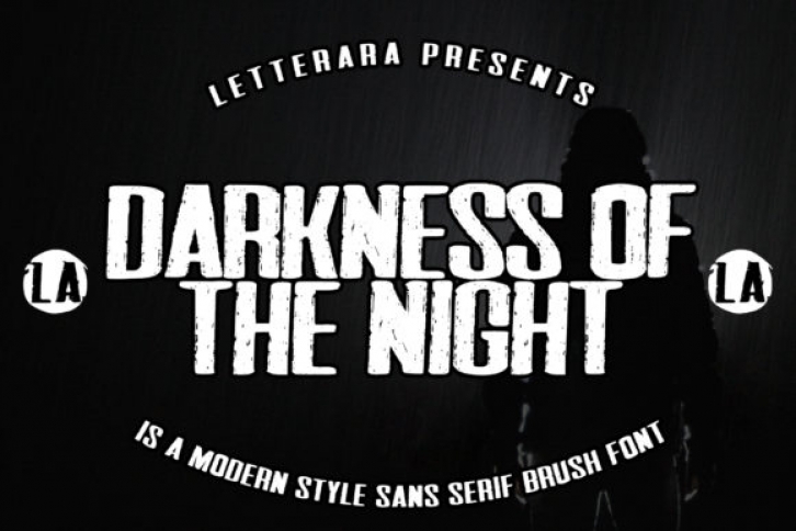 Darkness of the Night Font Download