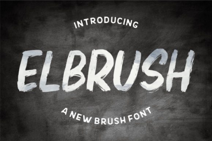 Elbrush Font Download